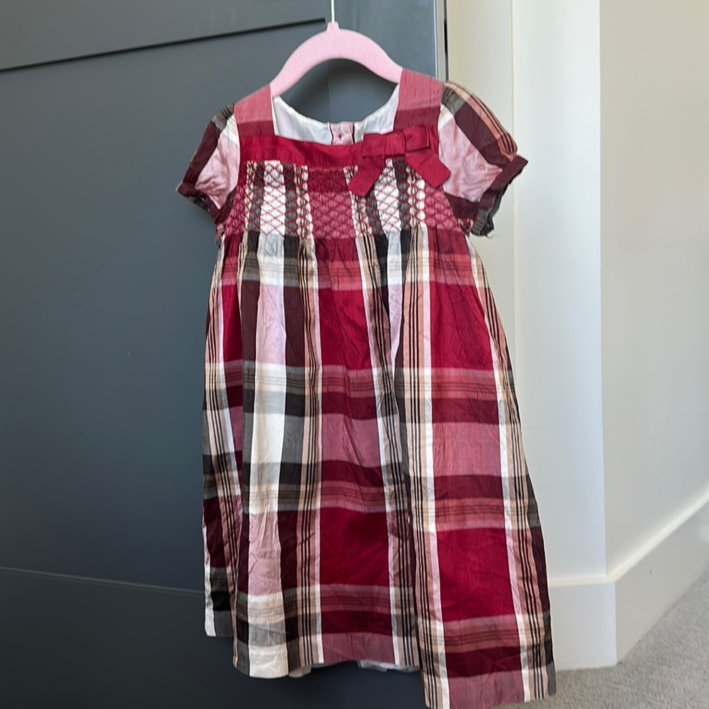 janie and jack plaid dress